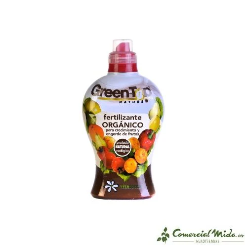 Fertilizante Líquido VITATERRA Greentop Ecológico Premium 750 ml