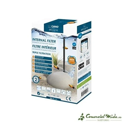 Filtro Interior CIANO CF Stone para Acuarios y Tortugueras - Image 3
