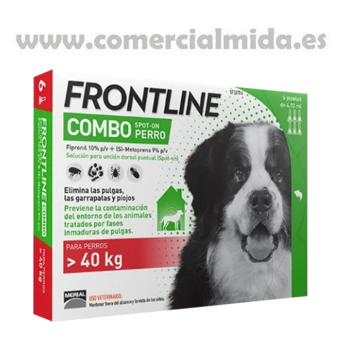 FRONTLINE COMBO, Pipetas Antiparasitarias Para Perros Gigantes (>40 kg) - Image 3