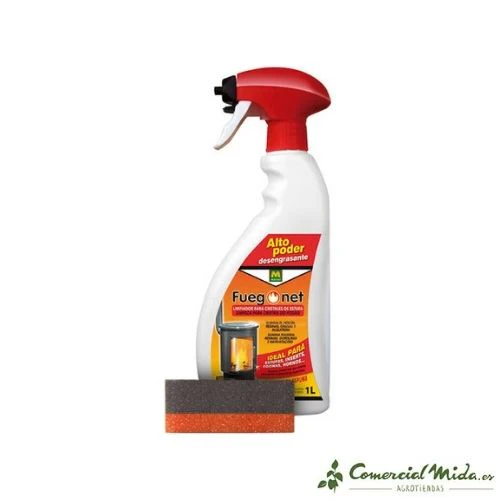 Limpiador FUEGONET 750ml para cristales de estufas - MASSO 231017 - Image 3