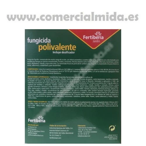 Fungicida cúprico Polivalente FERTIBERIA - Image 3