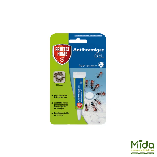 Gel anti hormigas PROTECT HOME (Baythion) 4g para interior y exterior