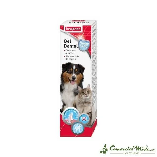 Gel Dental BEAPHAR 100 gr para Perros y Gatos