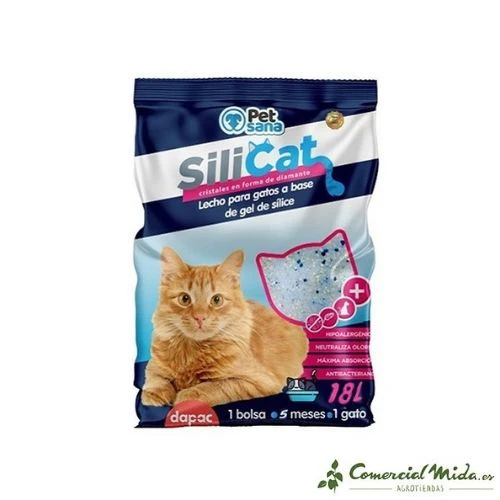 Gel de Sílice para Gatos SILICAT 100% Natural y Económico - Image 3