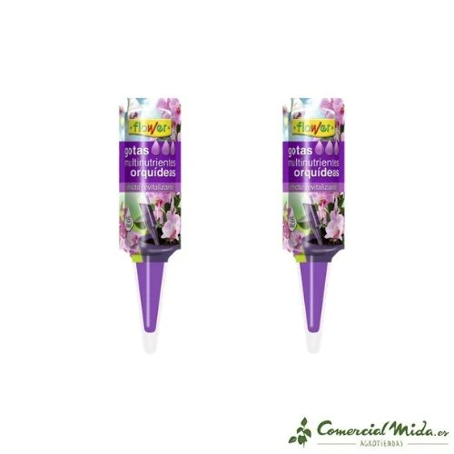 Gotas Multinutrientes FLOWER Monodosis para Orquídeas 40ml - Image 2