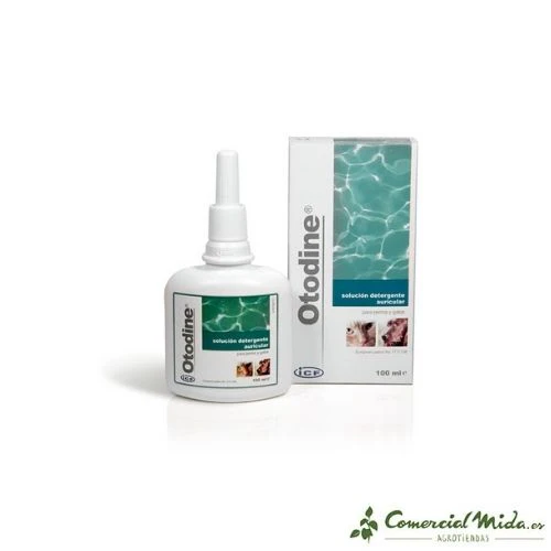 ICF Otodine 100 ml Limpiador Auricular para Perros y Gatos