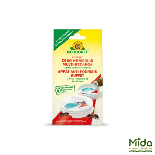 Insecticida Loxiran Cebo Hormigas Multi-Recarga 2 unidades