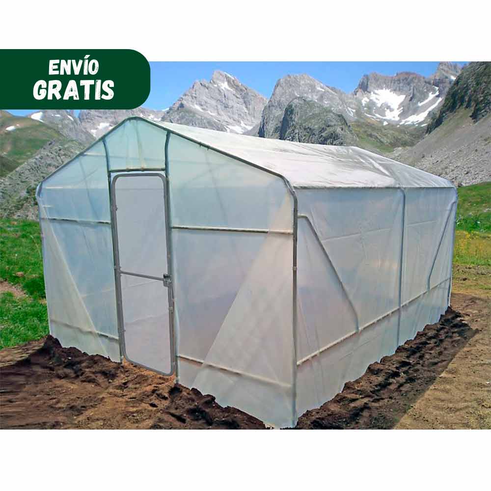 Invernadero con cubierta de plástico con ampliación GÓMEZ Y CRESPO
