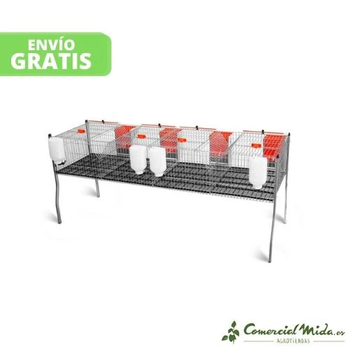 GÓMEZ Y CRESPO Jaula Auria-2 para Cría de Conejos