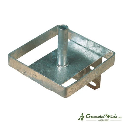 Kerbl Soporte Piedra Sal Metálico Vertical