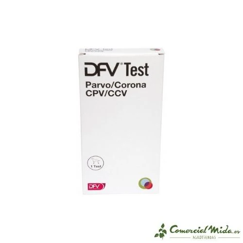 Kit de Diagnóstico DFV Test Parvo Corona para Perros 1 Unidad