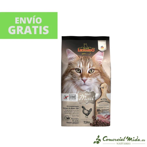 LEONARDO Adult GF Maxi Pienso Sin Cereales para Gatos Adultos de Razas Grandes - Image 3