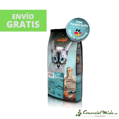 LEONARDO Adult GF Salmon Pienso Sin Cereales para Gatos Adultos - Image 3