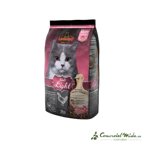 LEONARDO Adult Light Pienso Dietético para Gatos Adultos - Image 2