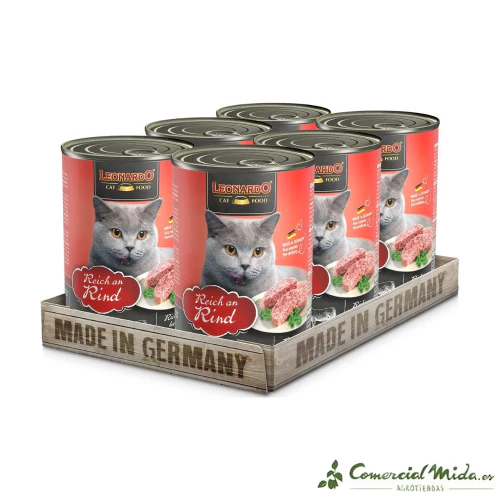LEONARDO Rico en Ternera Alimento para Gatos Adultos - Image 2