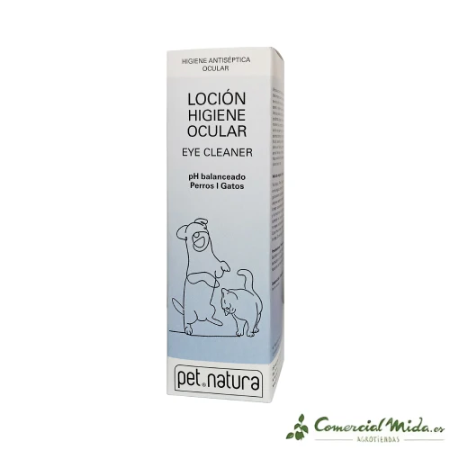 Limpiador Ojos PETNATURA Loción Higiene Ocular 125 ml Perros y Gatos