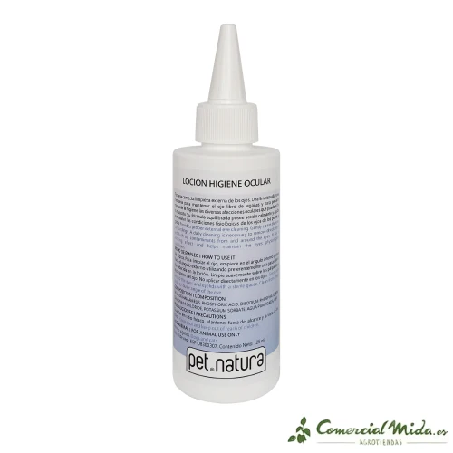 Limpiador Ojos PETNATURA Loción Higiene Ocular 125 ml Perros y Gatos - Image 2