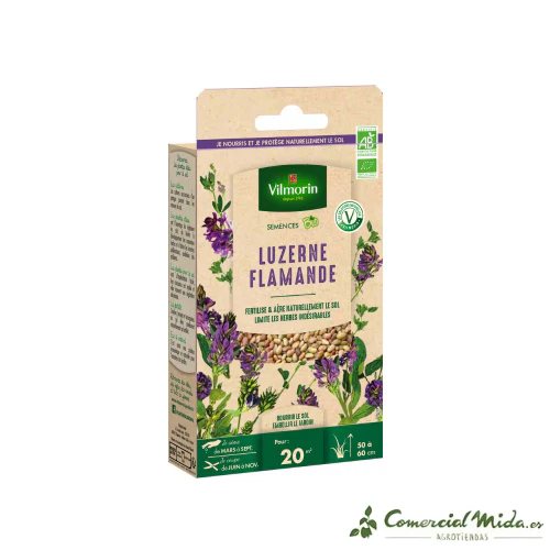 LUZERNA DE TIPO FLAMENGO Semillas de Forraje - Caja 60gr