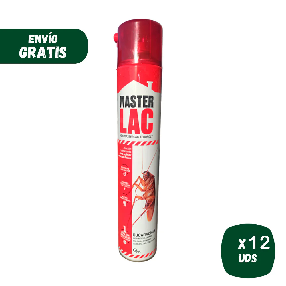 Spray MASTER LAC Contra Insectos Rastreros 750ml (1 Año Sin Insectos) - Image 3