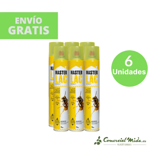 Insecticida MASTERLAC AVISPAS 750ml Fulminante Especial Avisperos - Image 3