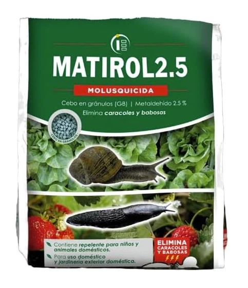 MATIROL Veneno Caracoles y Babosas 500gr