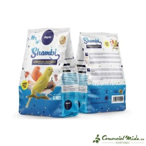 Pienso DAPAC Mixtura con Vitaminas para Canarios y Jilgueros 1 kg