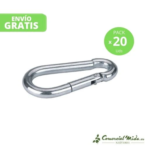 Mosquetón KERBL con Gancho Galvanizado para Sujeción - Image 3