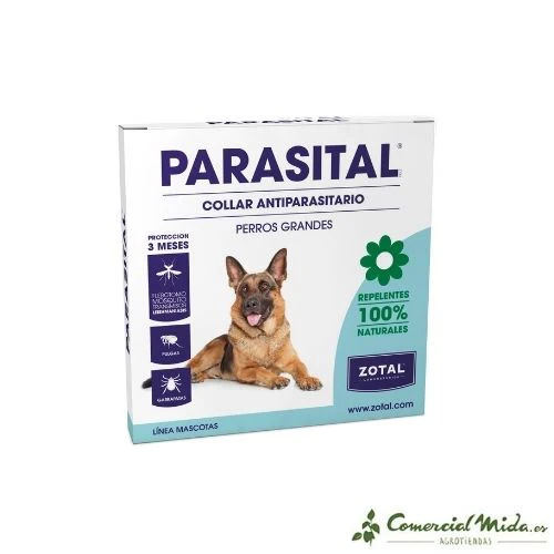 PARASITAL Collar Antiparasitario Repelente Perros (varios tamaños) - Image 3