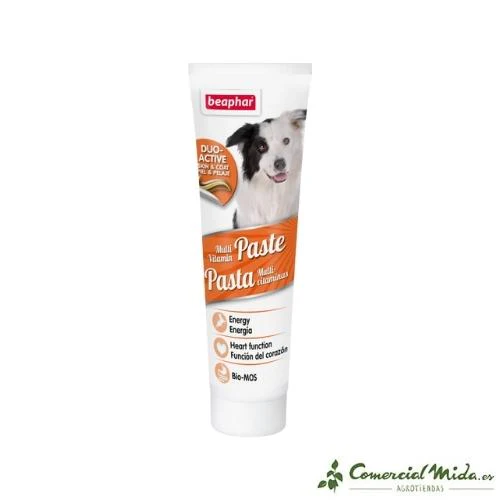 Pasta BEAPHAR Multi-vitaminas 100 gr para Perros