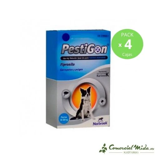 Pipetas Anti Pulgas y Garrapatas PESTIGON para Perros 10-20Kg - Image 5