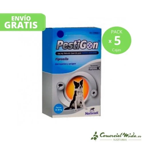 Pipetas Anti Pulgas y Garrapatas PESTIGON para Perros 10-20Kg - Image 6