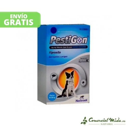 Pipetas Anti Pulgas y Garrapatas PESTIGON para Perros 10-20Kg - Image 7