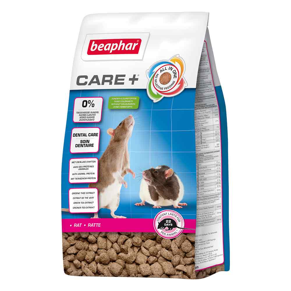 Pienso alimentício para Roedores Care+ BEAPHAR