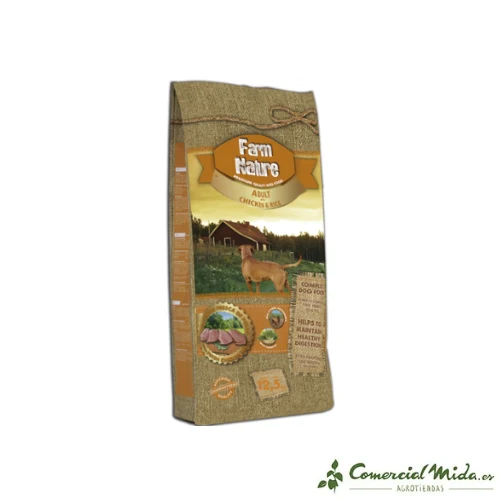 Pienso FARM NATURE de Pollo y Arroz para Perros Adultos - Image 2