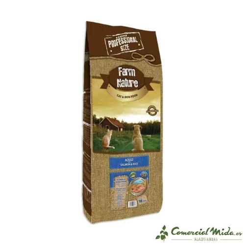 Pienso FARM NATURE de Salmón y Arroz para Perros Adultos - Image 3