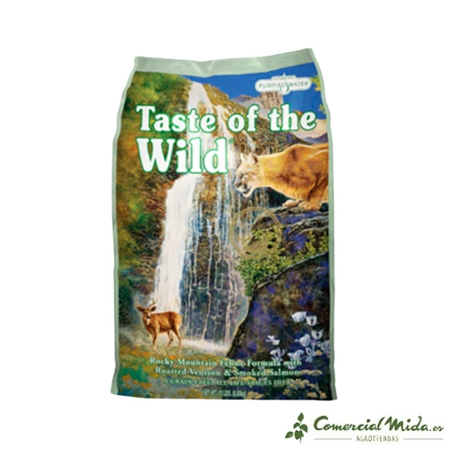 Taste of The Wild Pienso Venado Salmon Gatos