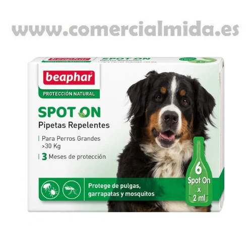 Pipetas Repelentes Naturales Beaphar para Perros Grandes