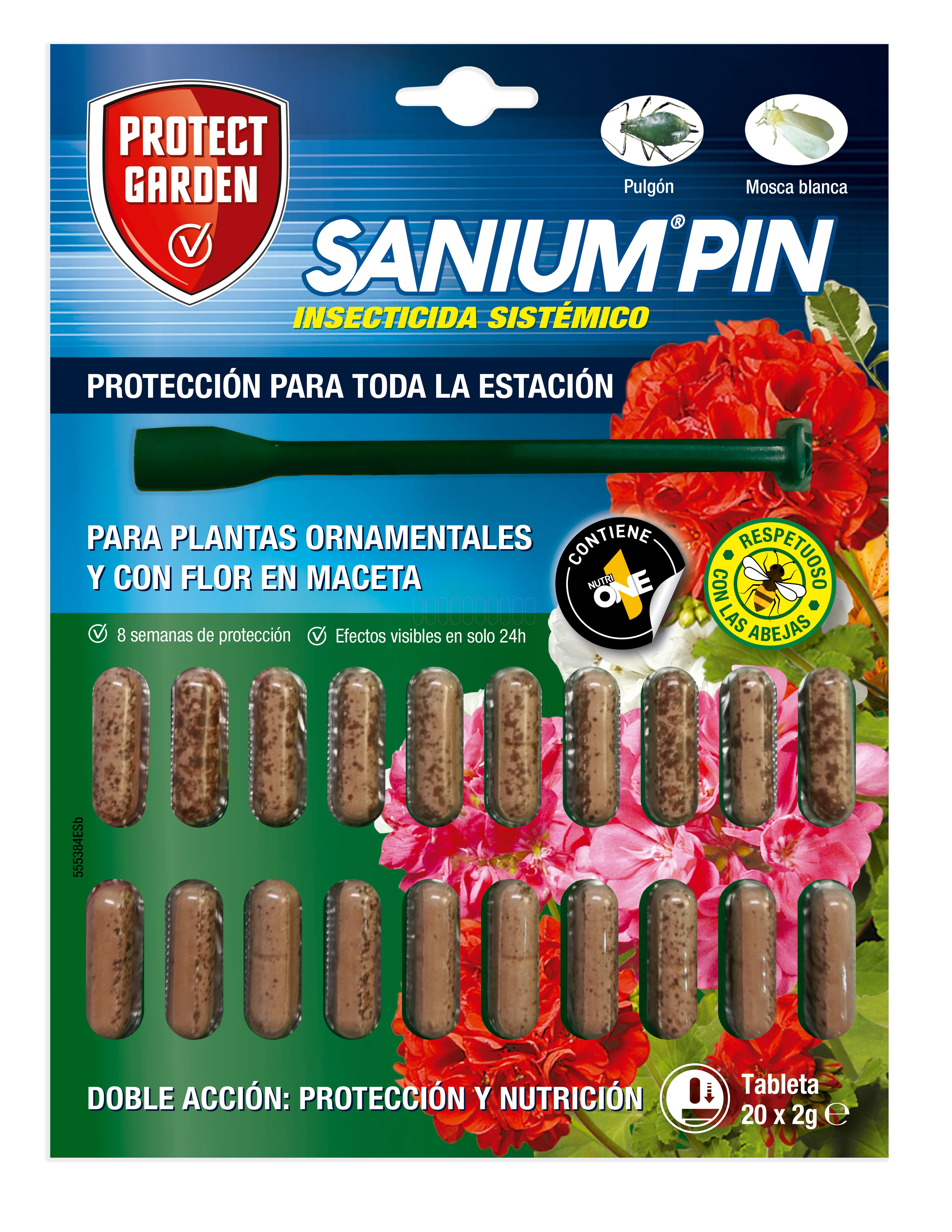 PROTECT GARDEN SANIUM PIN Insecticida y Fertilizante