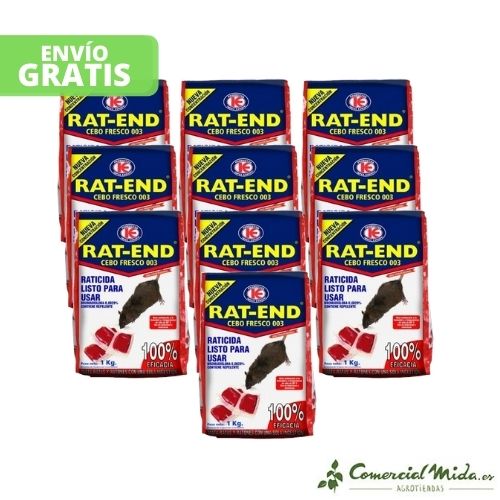 Cebo Fresco RAT-END Raticida para Ratas y Ratones - Image 4