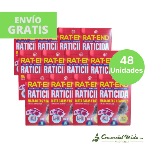 Cebo Fresco RAT-END Raticida para Ratas y Ratones - Image 9