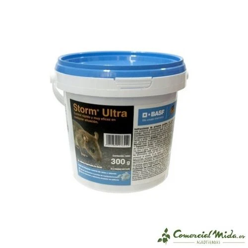 BASF Raticida STORM ULTRA Cebo en Óvulos Flocoumafen 300gr