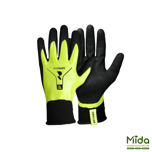 Rostaing Etanche Guante Impermeable para Trabajos en Entornos Húmedos