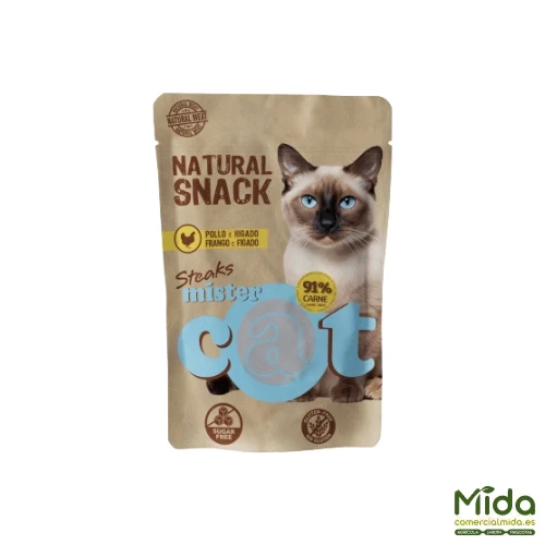 SANDIMAS Mister Cat Natural Steaks Para Gatos - Image 2