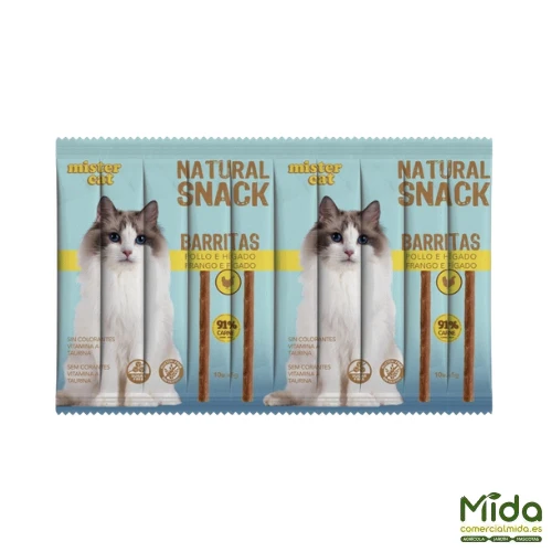 SANDIMAS Natural Snack Barritas Para Gatos - Image 4