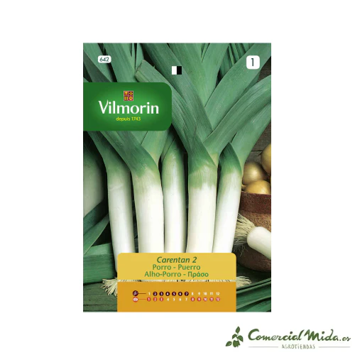 Semillas de Puerro Carentan 2 5gr VILMORIN