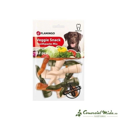 Snack FLAMINGO Snack Dental Veggie para Perros - Image 5
