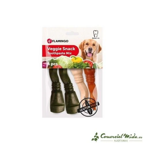 Snack FLAMINGO Snack Dental Veggie para Perros - Image 6