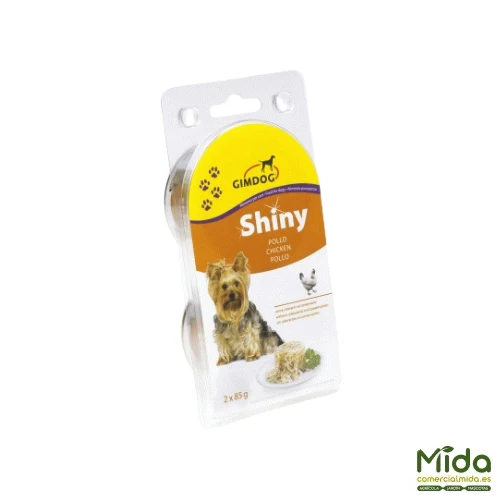 Snacks GimDog Shiny 2x85 gr en Lata para Perros - Image 2