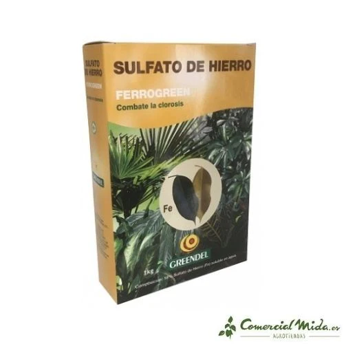 Sulfato de Hierro FERROGREEN (Clorosis Férrica) 1 kg