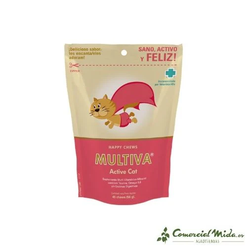 Suplemento Alimenticio VETNOVA Active Cat 45 Chews para Gatos